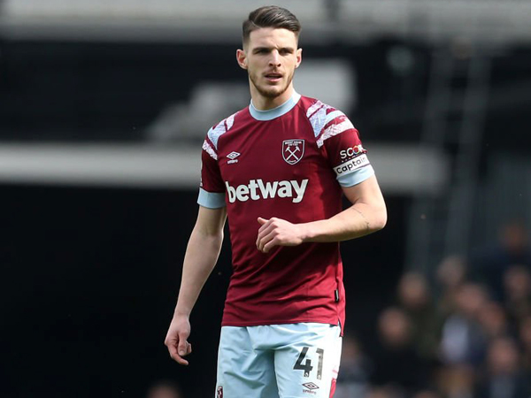 Gelandang West Ham United, Declan Rice.