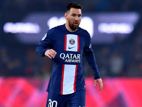 Penyerang Paris Saint-Germain, Lionel Messi.