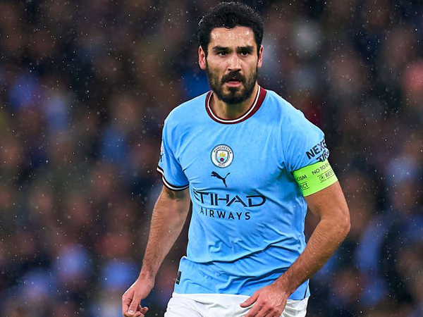 Gelandang Manchester City, Ilkay Gundogan.
