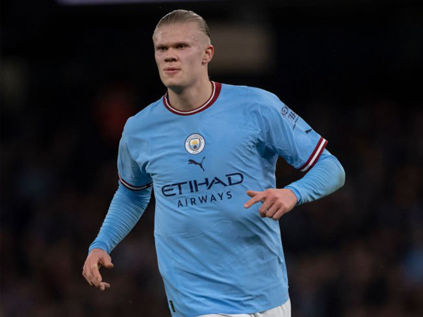 Striker Manchester City, Erling Haaland.