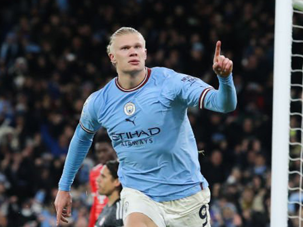 Striker Manchester City, Erling Haaland.