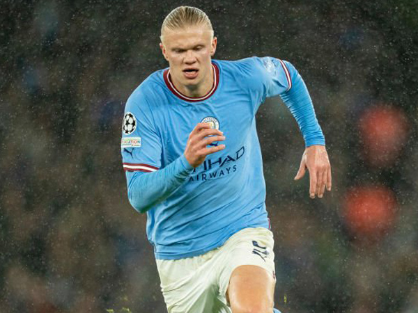 Striker Manchester City, Erling Haaland.