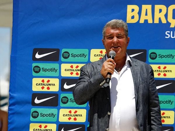 Presiden Barcelona, Joan Laporta. (Images: Getty)