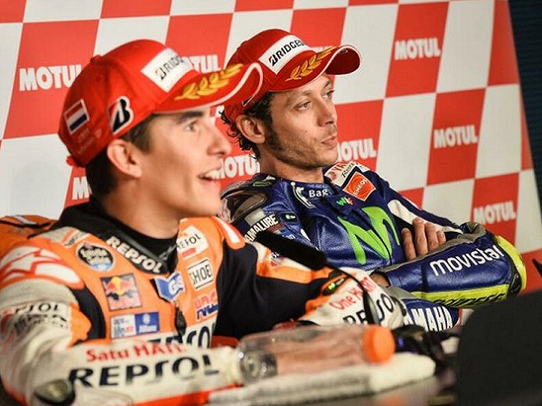 Marc Marquez, Valentino Rossi