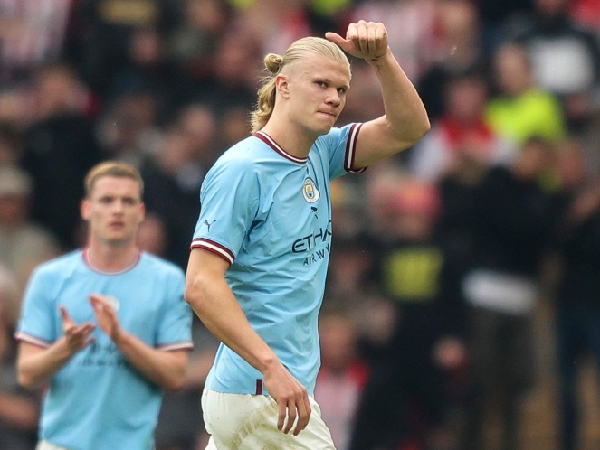 Arsenal memiliki tugas berat untuk mengawal predator Manchester City, Erling Haaland