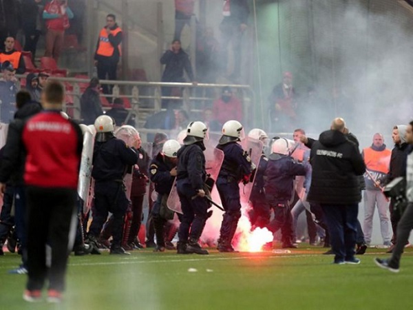 Davide Massa, Olympiakos vs AEK Athens