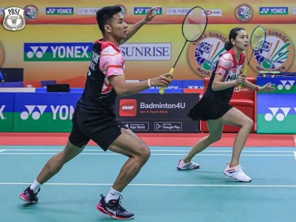 Dejan/Gloria Sikat Unggulan Enam Asal China di 32 Besar Kejuaraan Asia 2023