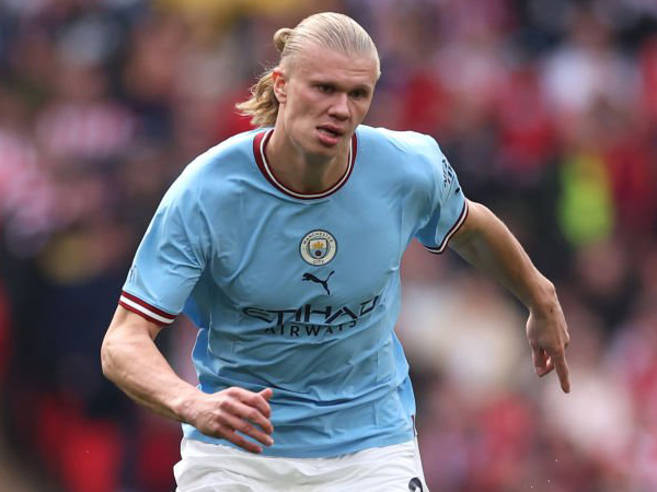 Striker Manchester City, Erling Haaland.