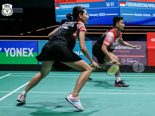 Dejan/Gloria ke Perempat Final Kejuaraan Bulu Tangkis Asia 2023