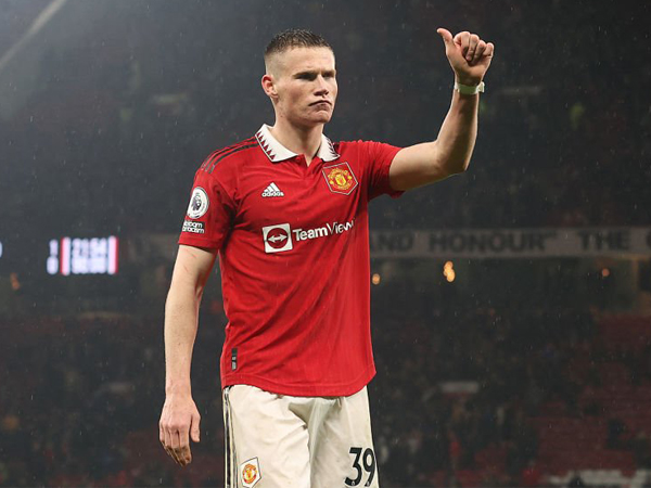 Gelandang Manchester United, Scott McTominay.