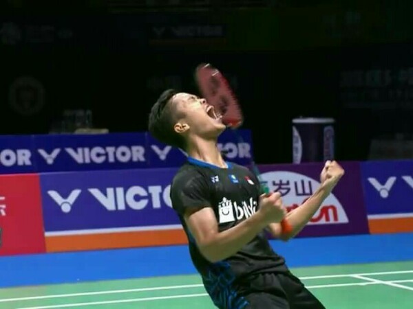 Sikat Loh Kean Yew, Anthony Ginting Juara Asia 2023