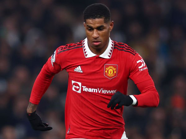 Penyerang Manchester United, Marcus Rashford.