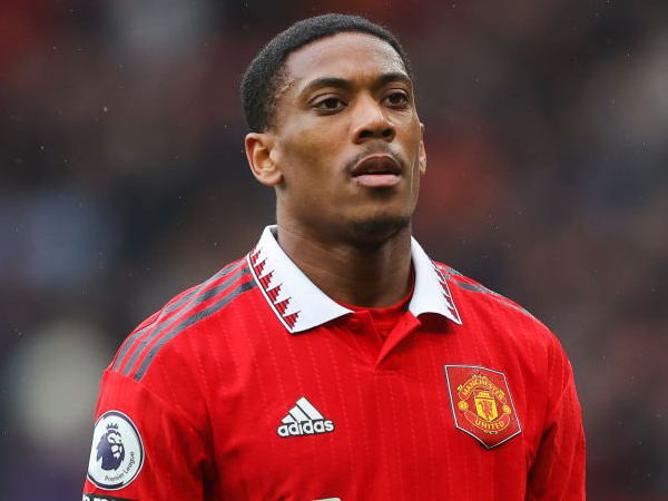 Penyerang Manchester United, Anthony Martial.