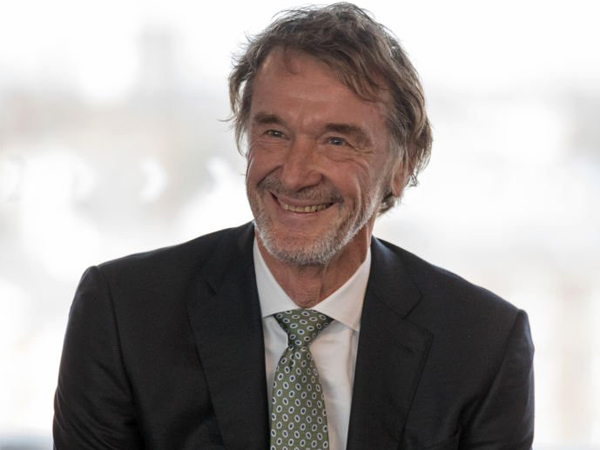 CEO Ineos, Sir Jim Ratcliffe.