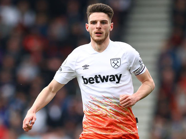 Gelandang West Ham United, Declan Rice.