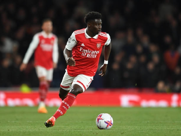 Bukayo Saka menjadi salah satu pemain yang paling diandalkan Arsenal musim ini