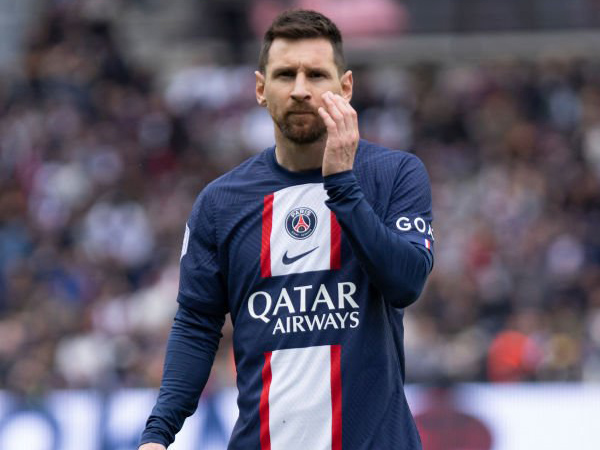 Penyerang PSG, Lionel Messi.