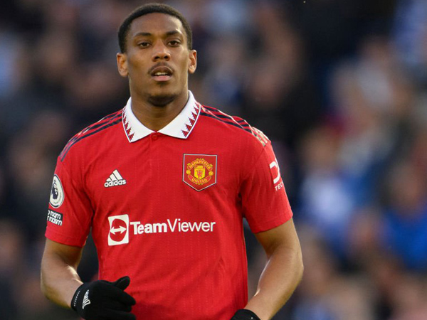 Penyerang Manchester United, Anthony Martial.