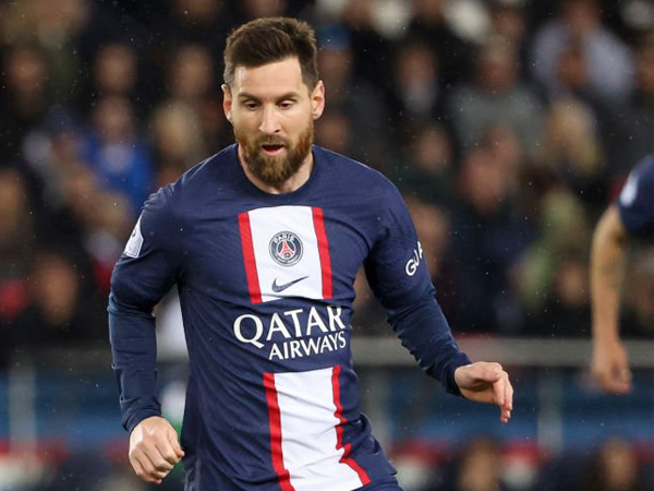 Penyerang PSG, Lionel Messi.