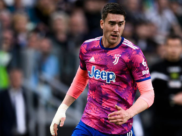 Striker Juventus, Dusan Vlahovic.
