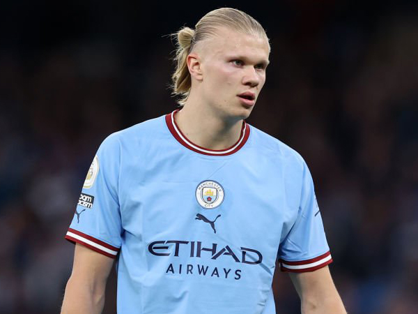 Striker Manchester City, Erling Haaland.