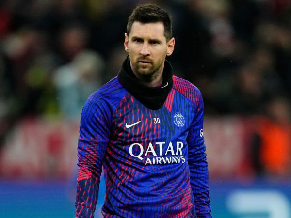 Penyerang PSG, Lionel Messi.