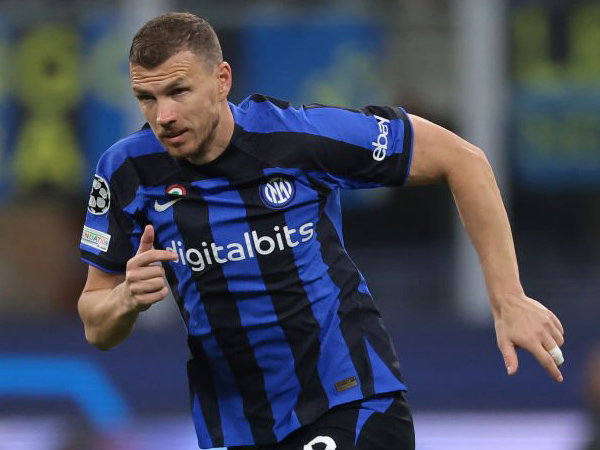 Striker Inter Milan, Edin Dzeko.