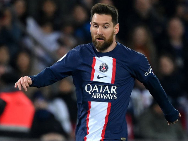 Penyerang PSG, Lionel Messi.
