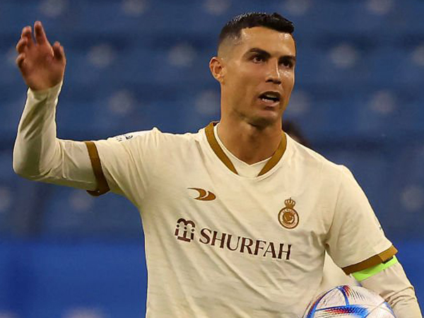 Penyerang Al Nassr, Cristiano Ronaldo.