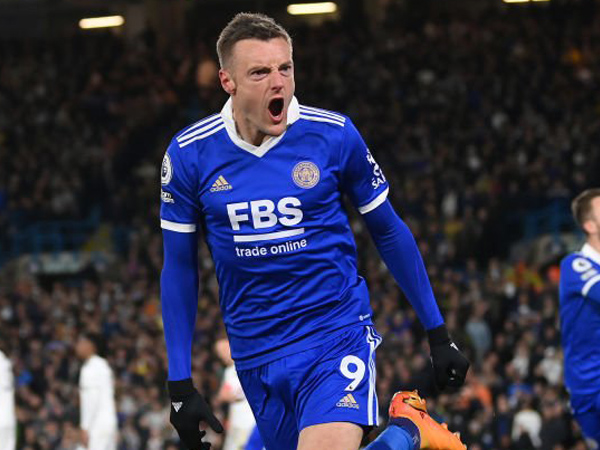 Striker Leicester City, Jamie Vardy.