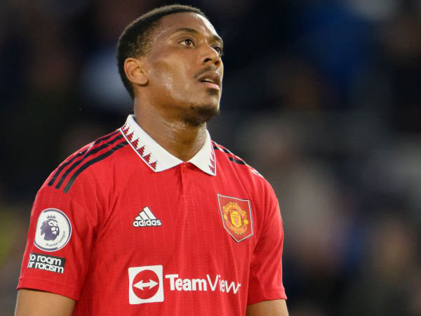 Penyerang Manchester United, Anthony Martial.