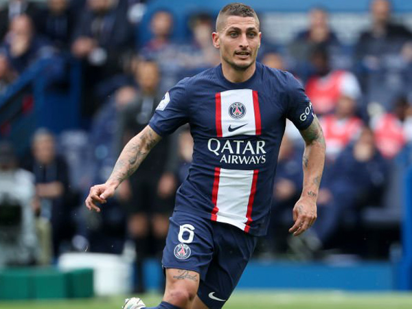 Gelandang Paris Saint-Germain, Marco Verratti.