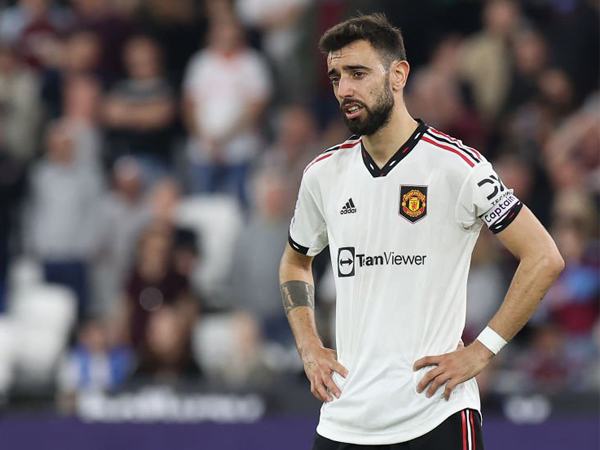 Playmaker Manchester United, Bruno Fernandes.