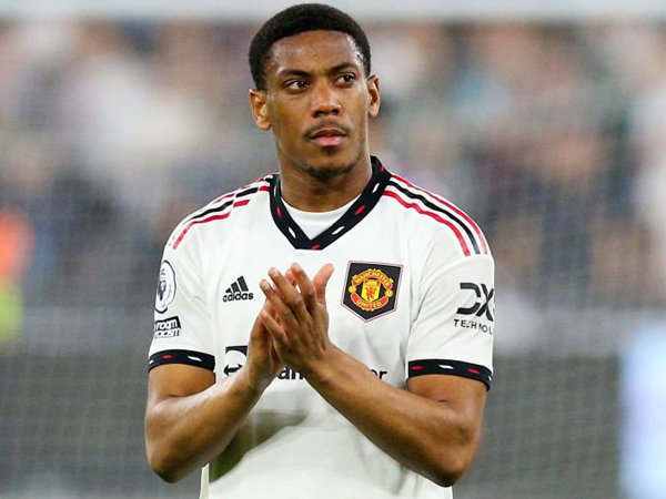 Striker Manchester United, Anthony Martial.