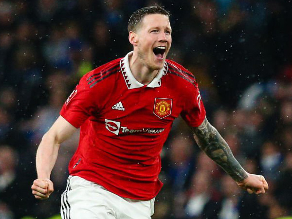 Penyerang Manchester United, Wout Weghorst.