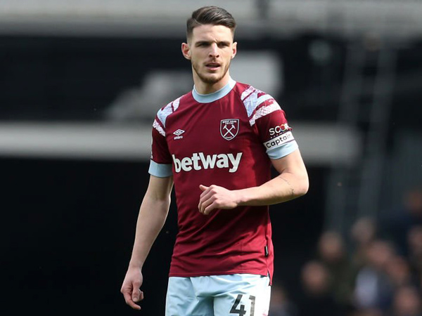 Gelandang West Ham United, Declan Rice.