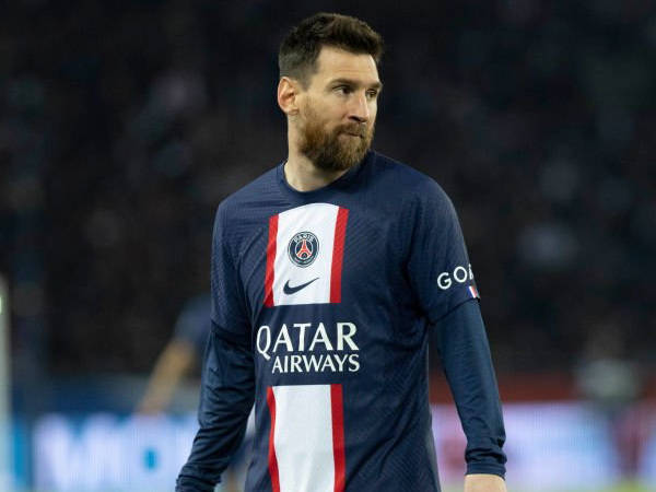 Penyerang PSG, Lionel Messi.
