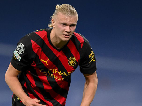 Striker Manchester City, Erling Haaland.