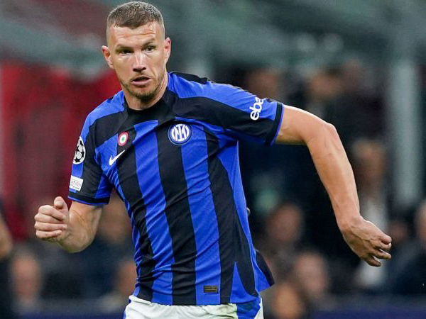 Striker Inter Milan, Edin Dzeko.
