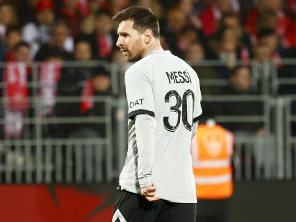 Penyerang PSG, Lionel Messi.