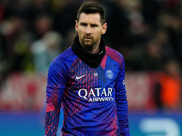 Penyerang PSG, Lionel Messi.