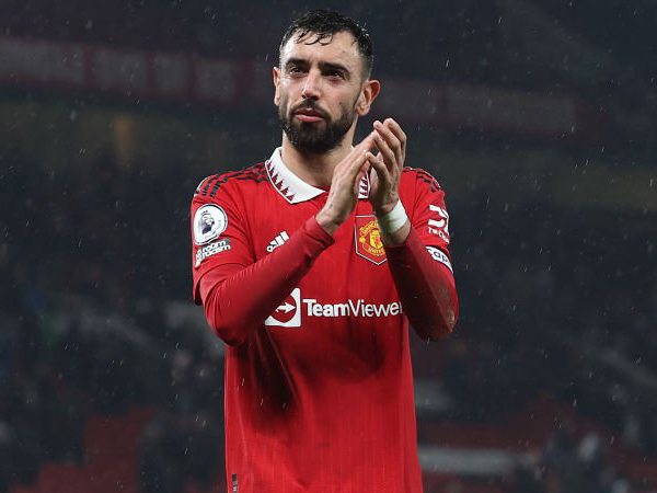 Playmaker Manchester United, Bruno Fernandes.