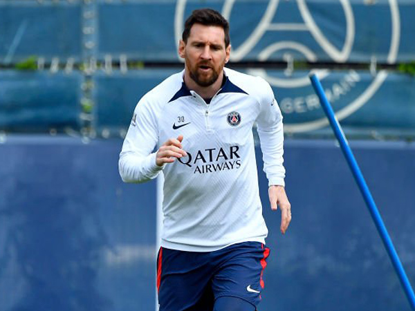 Penyerang PSG, Lionel Messi.