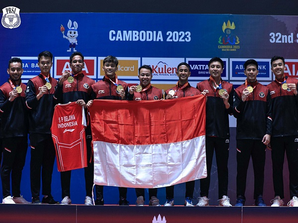 SEA Games 2023: Ada Jersey Syabda Belawa Dalam Perayaan Tim Putra Indonesia