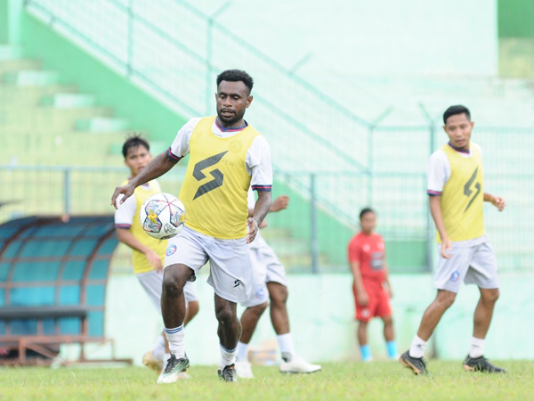 Latihan Arema FC sudah diikuti beberapa pemain anyar