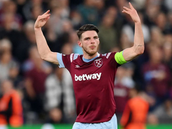 Gelandang West Ham United, Declan Rice.