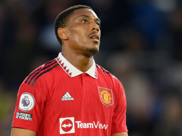 Penyerang Manchester United, Anthony Martial.