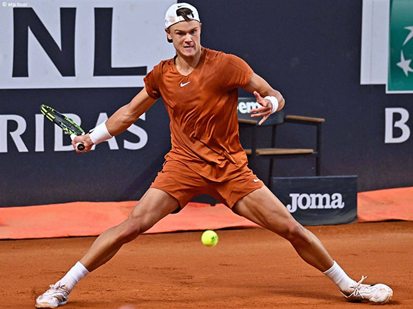 Debut Di Roma, Holger Rune Langsung Tancap Gas