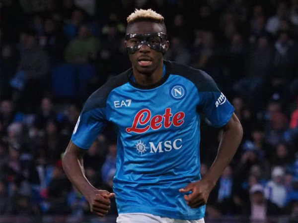 Penyerang Napoli, Victor Osimhen.