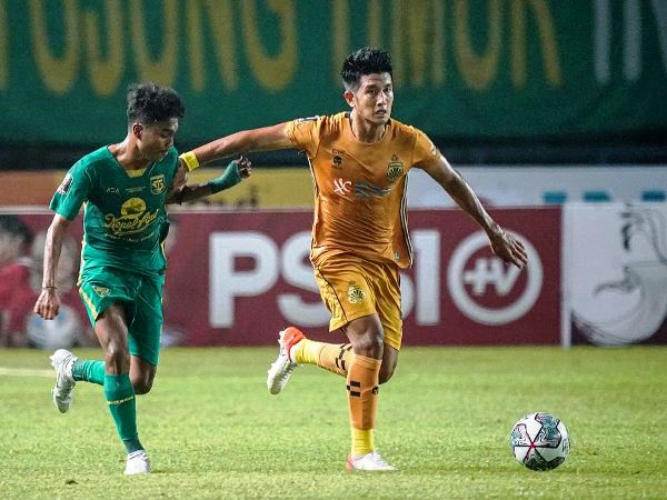 Putu Gede ketika masih membela Bhayangkara FC